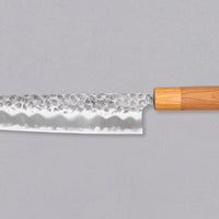 Tsunehisa Kiritsuke Shirogami #2 Cherry 210 mm