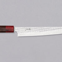 Tsunehisa Sujihiki AUS-10 Nawame Damascus 240 mm