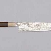 Japanski nož – ZDP 189Gyuto Damascus Snake Blond Buffalo240mm limited