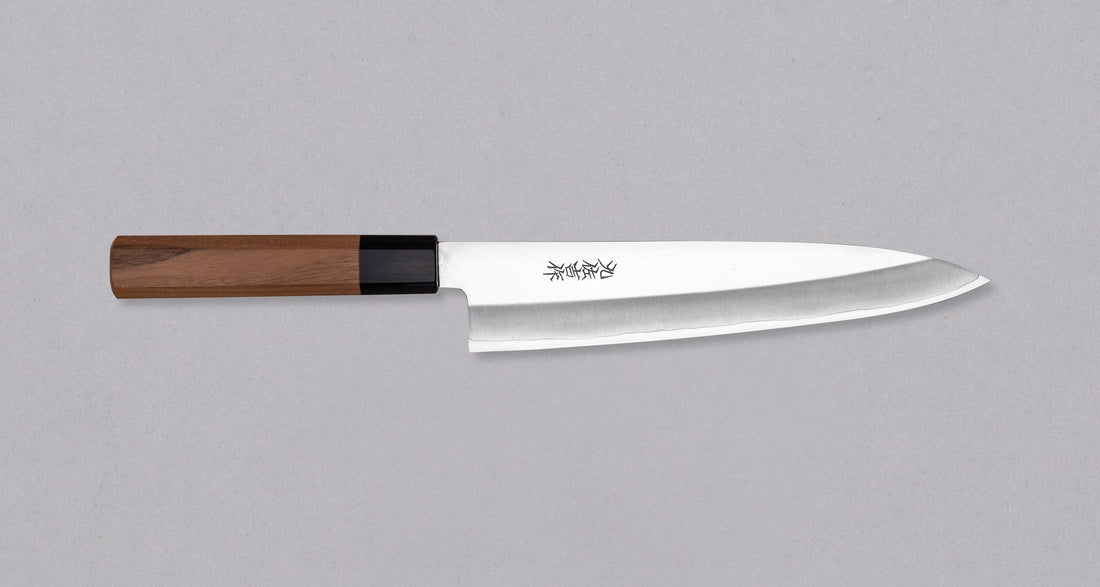 ZDP-189 Gyuto Silver Migaki 210 mm