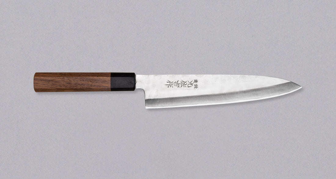 ZDP-189 Gyuto Silver Tsuchime 210 mm
