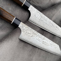 Bunka Black Damascus 200 mm_4