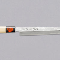 Tanaka Yanagiba Aogami #2 Damascus 240 mm_1