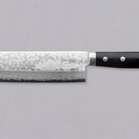 Etsu Village Nakiri Damascus Black 165 mm_2