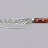 Etsu Village Gyuto Hammered Mahagony 180 mm_2