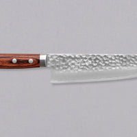 Etsu Village Gyuto Hammered Mahagony 180 mm_1