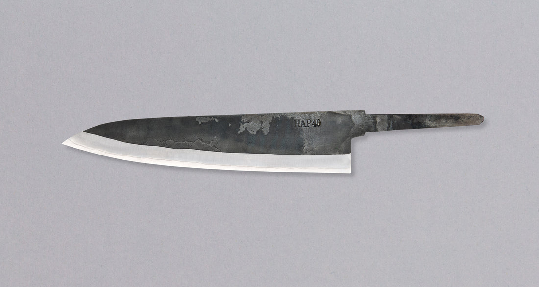 HAP-40 Gyuto Black 210 mm - OŠTRICA_2