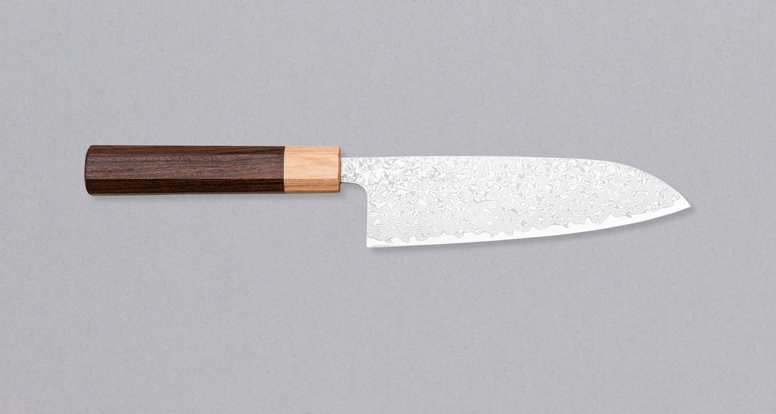 Tsunehisa Santoku SLD Damascus 165 mm