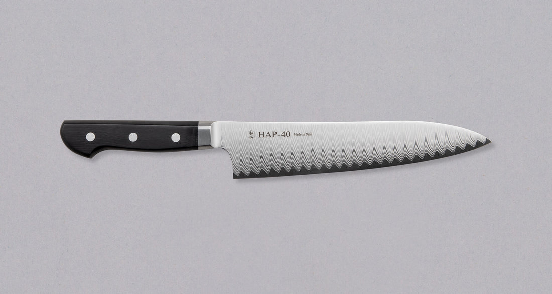 Hayabusa Gyuto HAP-40 Damascus 210 mm_1