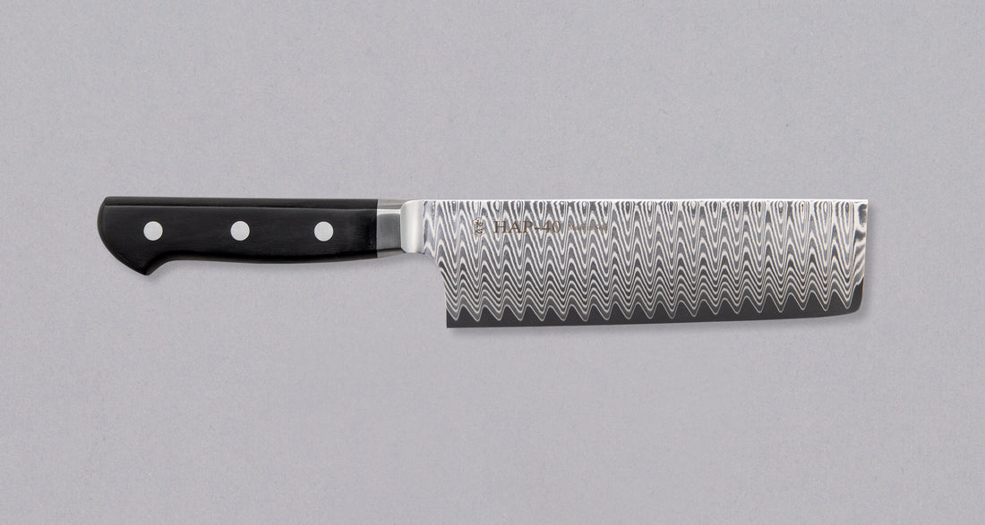 Hayabusa Nakiri HAP-40 Damascus 160 mm_1