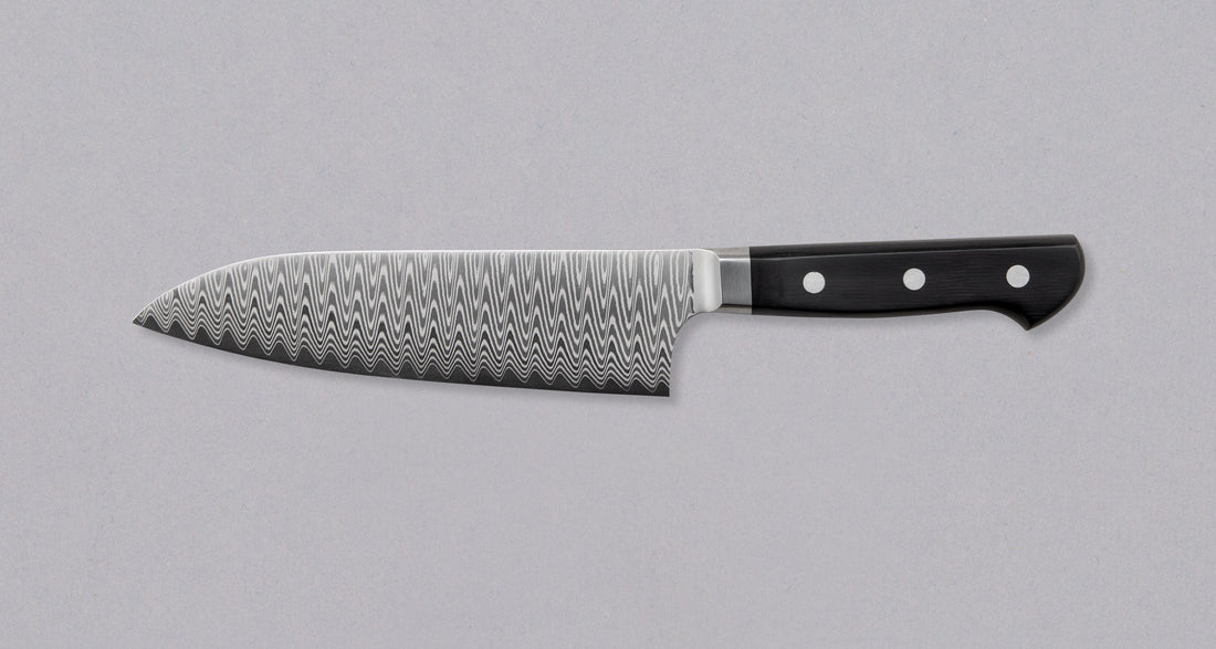 Hayabusa Santoku HAP-40 Damascus 180 mm_2