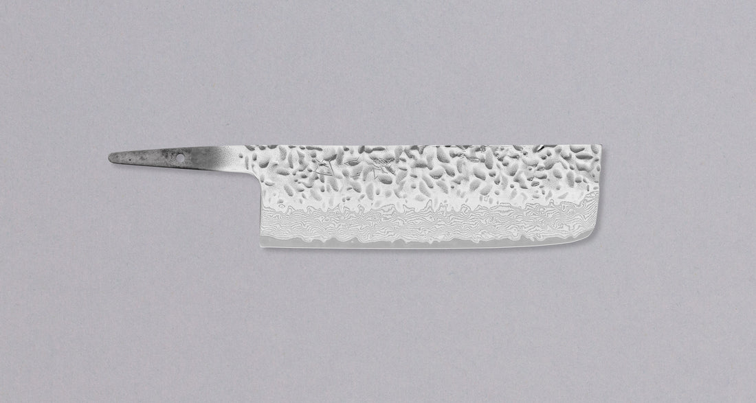 Hokiyama Nakiri AUS-10 Damascus 165 mm - OŠTRICA_1