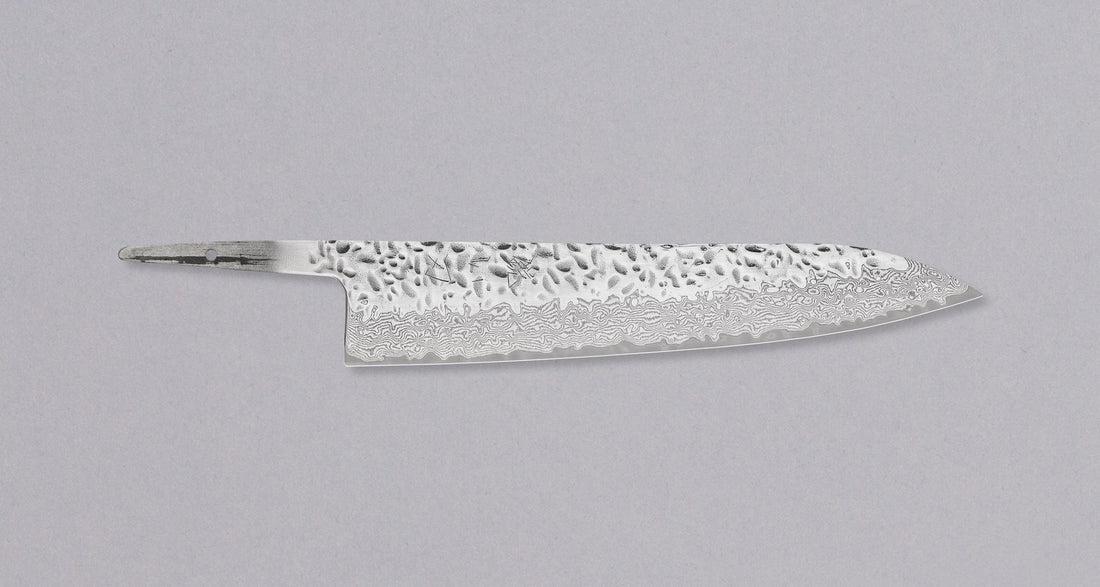 Hokiyama Gyuto AUS-10 Damascus 240 mm - OŠTRICA_1