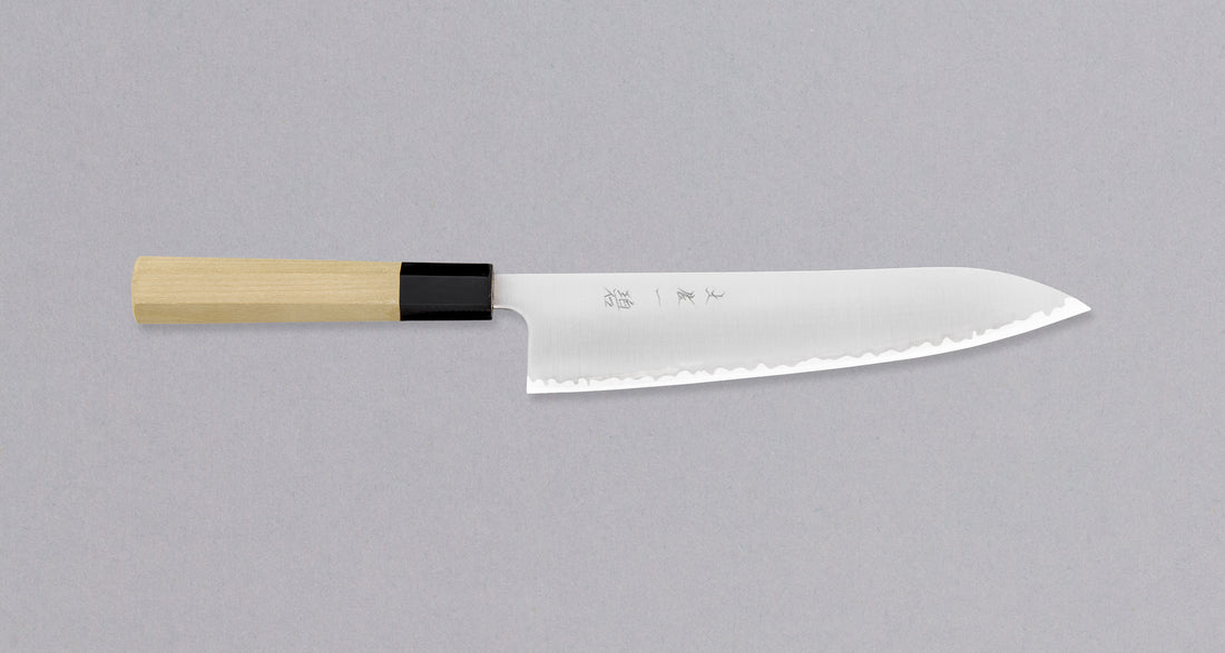 Hokiyama Gyuto Aogami Super WA 210 mm_1