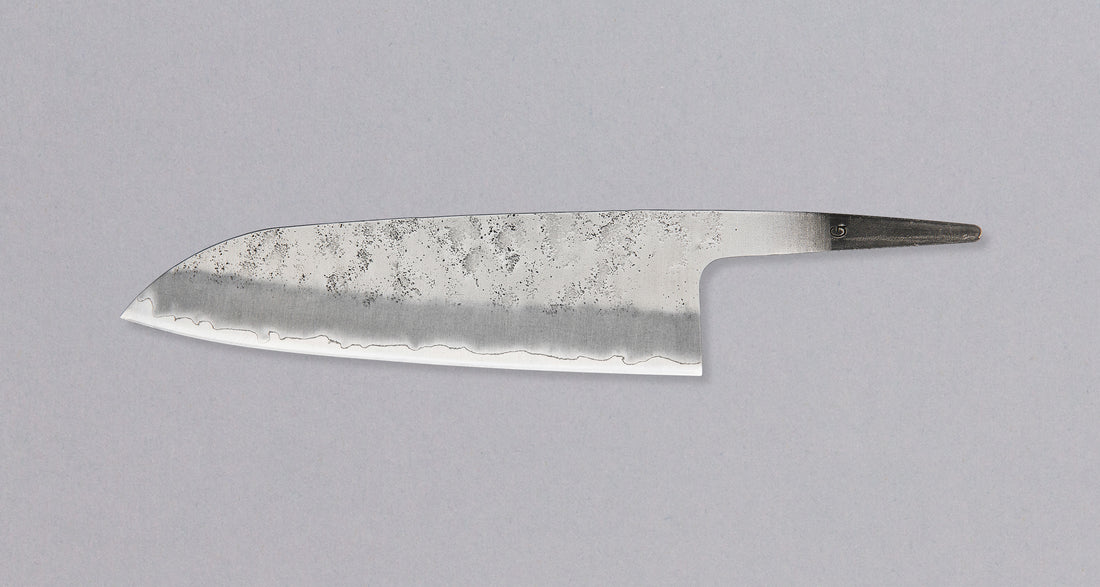 Ginsanko Nashiji Santoku 170 mm - OŠTRICA_2