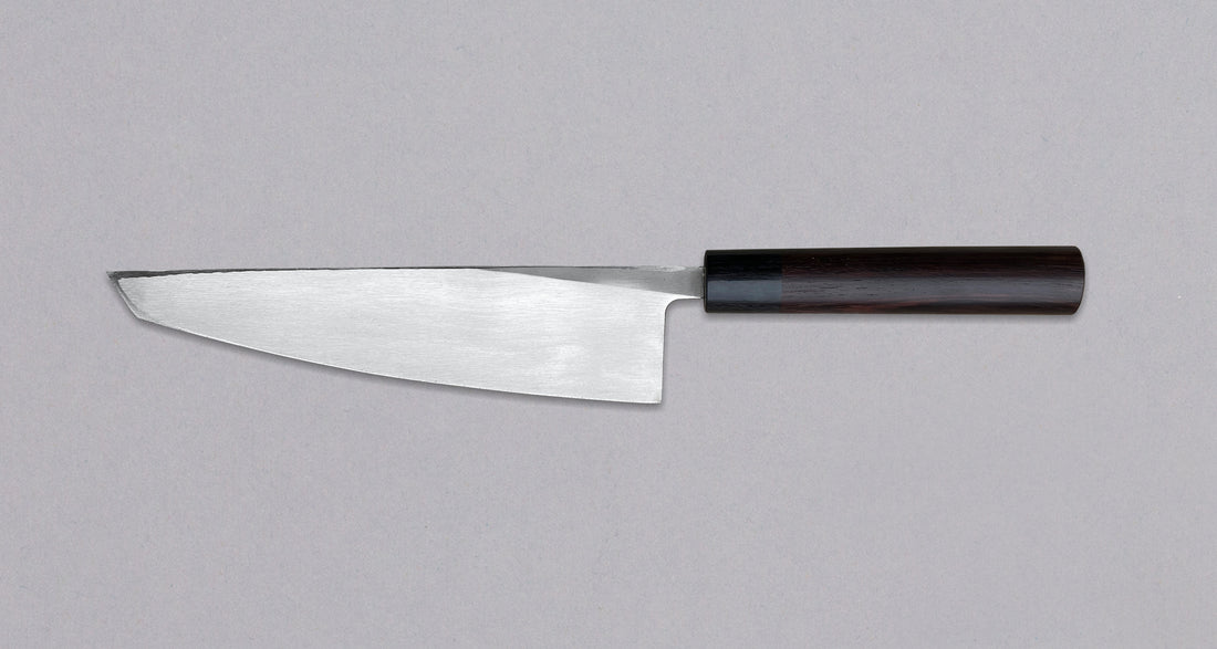 Ikeuchi Sakimaru-Gyuto Shirogami #1 220 mm_2