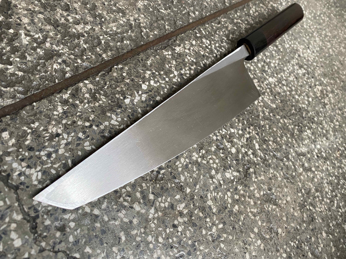Ikeuchi Sakimaru-Gyuto Shirogami #1 220 mm_5