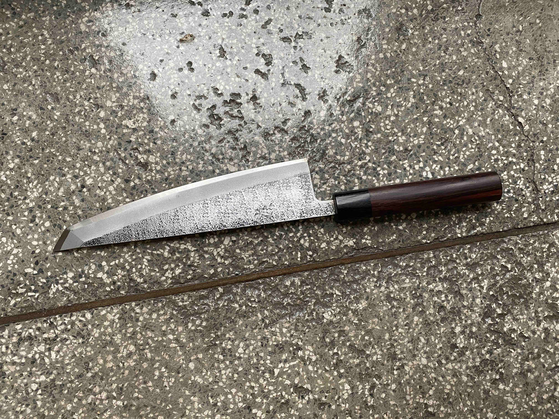 Ikeuchi Sakimaru-Gyuto Shirogami #1 220 mm_4