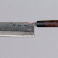 Kajiwara Nakiri Aogami #1 Kuro-uchi 165 mm_1