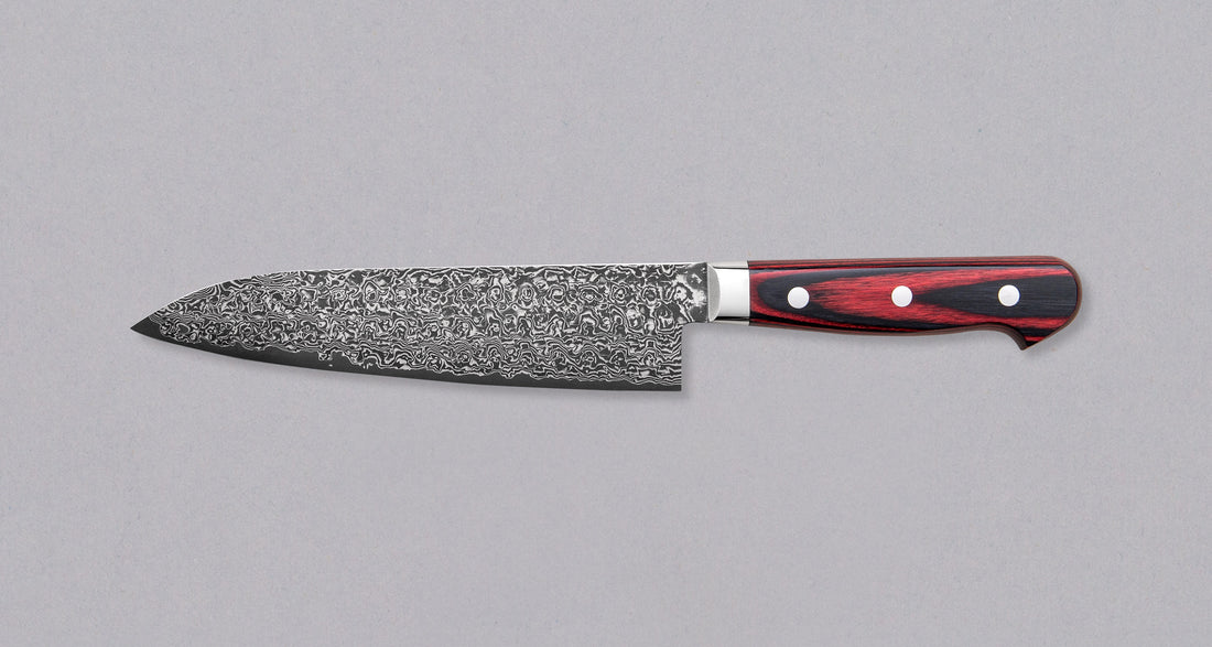 Kato VG-10 Gyuto Damascus Yo 180 mm_2