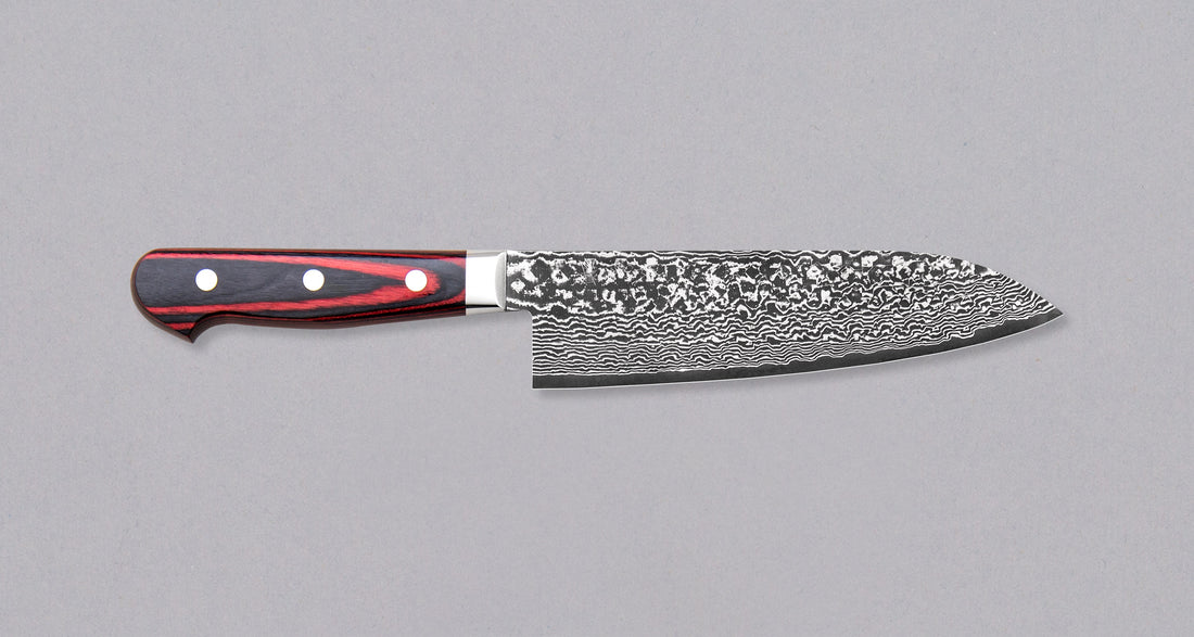 Kato VG-10 Santoku Damascus Yo 175 mm_1