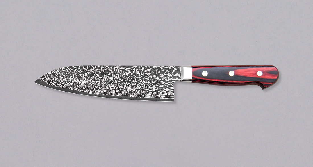 Kato VG-10 Santoku Damascus Yo 175 mm_2