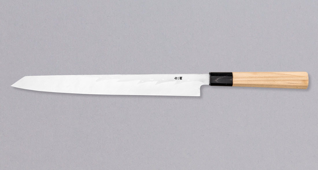Kawamura Kiritsuke Yanagi Shirogami #1 300 mm_2