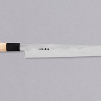 Kawamura Kiritsuke Yanagiba Aogami #1 Migaki 300 mm LEFT_2