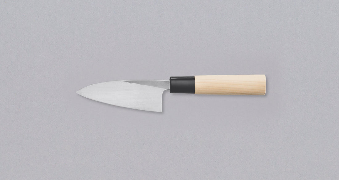 Ikeuchi Ko-Deba Shirogami #2 Hammered 105 mm_2