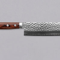 Etsu Village Nakiri Hammered Wide 165 mm_1