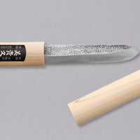 Makiri Hocho Shirogami #2 Hammered 135 mm_1