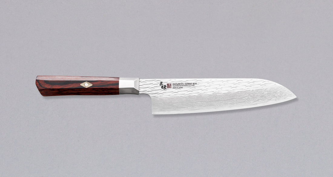 Mcusta Santoku Supreme Ripple 180 mm_1