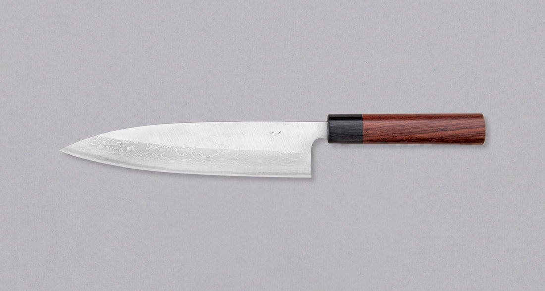 Muneishi Gyuto Aogami #2 Damascus 210 mm_2