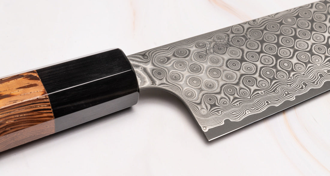 Nigara Kiritsuke SG2 Damascus 240 mm_7