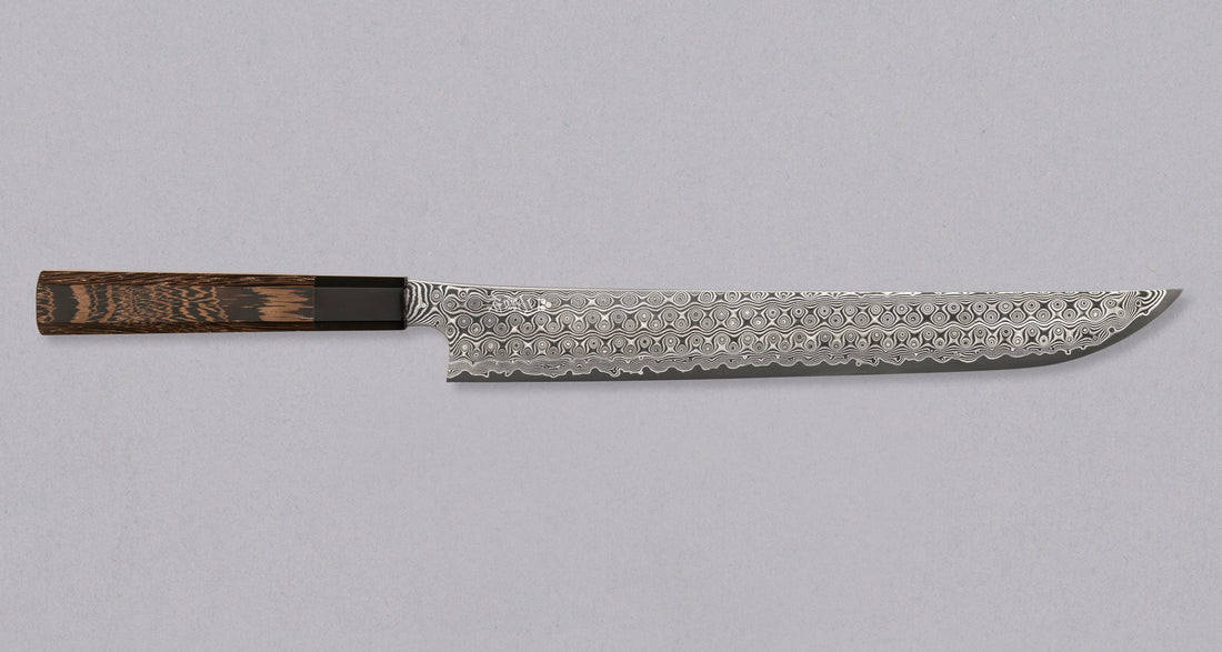 Nigara Sakimaru Sujihiki SG2 Damascus 270 mm_1