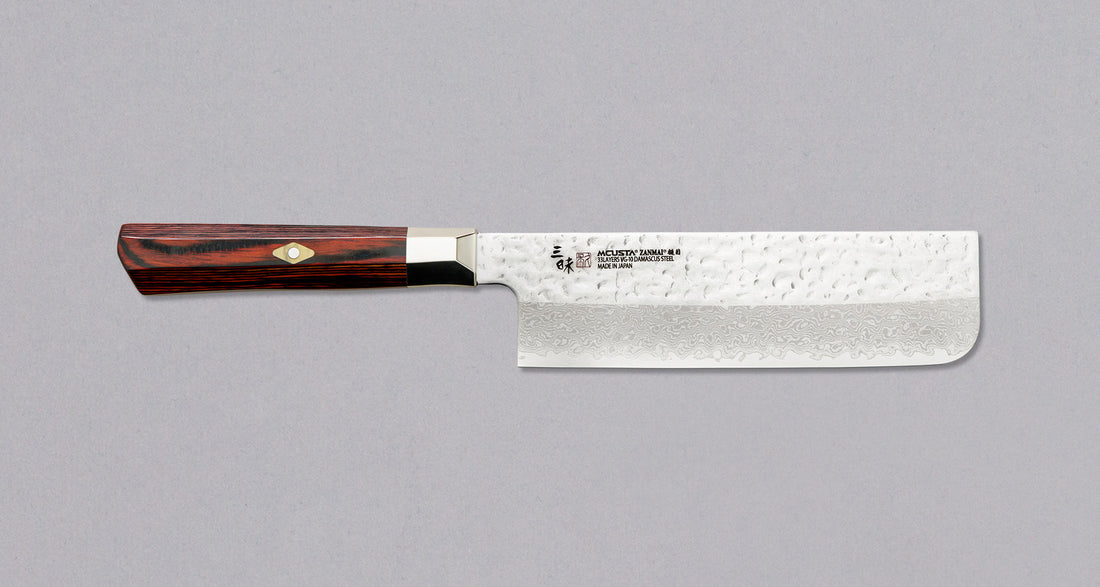 Mcusta Nakiri Supreme Hammered 165 mm_1