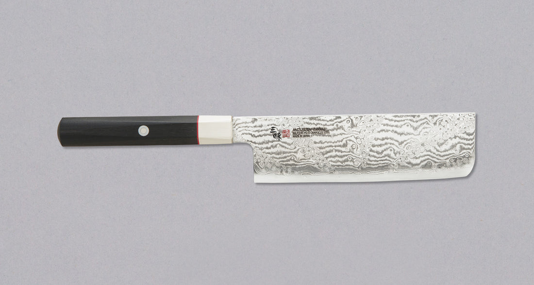 Mcusta Nakiri Hybrid Splash Damascus 165 mm_1