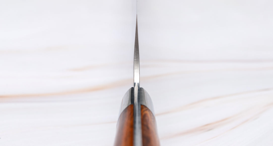 Saji Gyuto SRS13 Tsuchime 210 mm_3