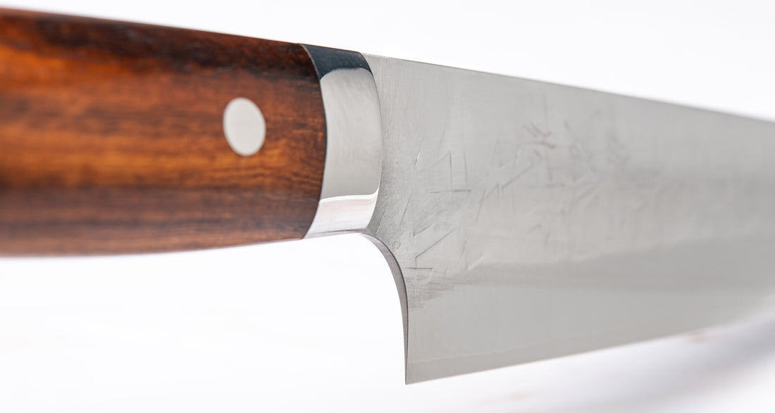 Saji Gyuto SRS13 Tsuchime 210 mm_4