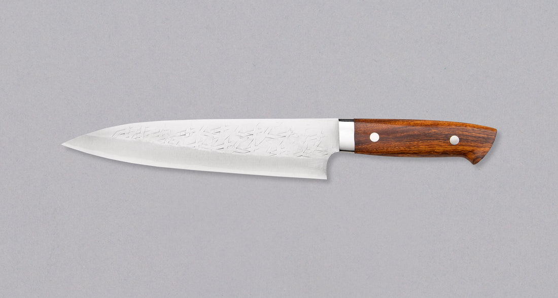 Saji Gyuto SRS13 Tsuchime 210 mm_2