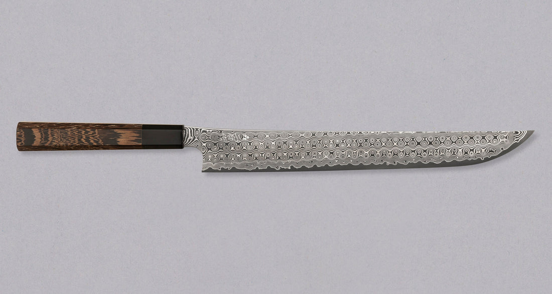 Nigara Sakimaru Sujihiki SG2 Damascus 300 mm_1