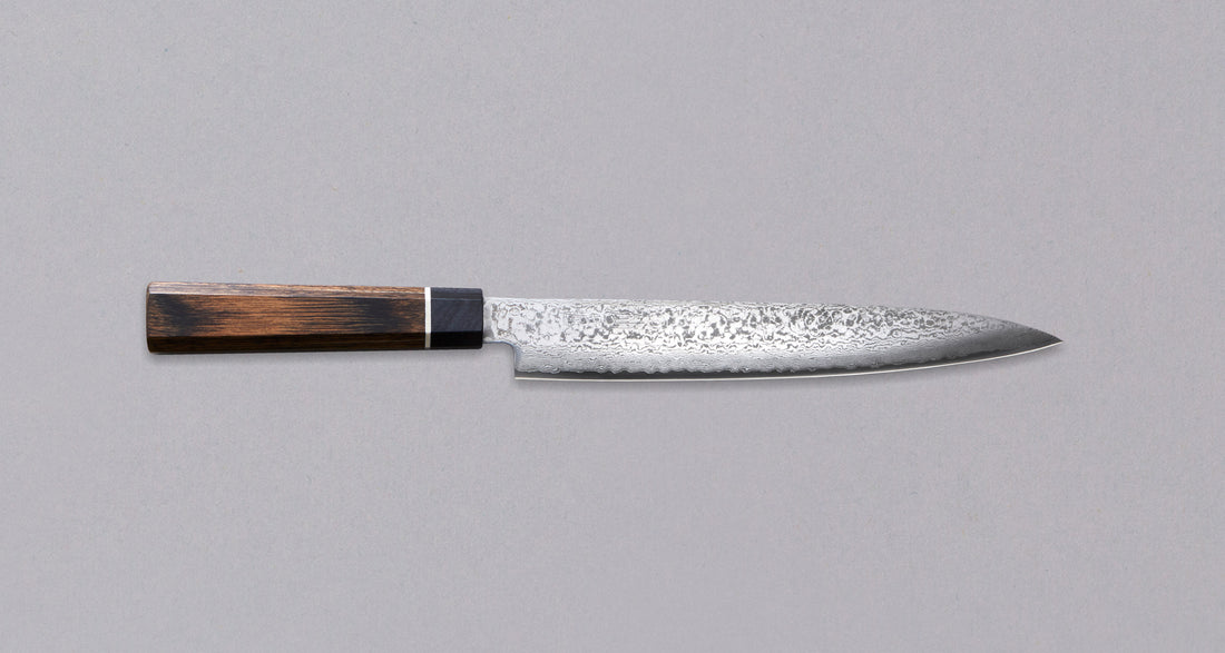 Black Damascus Slicer 210 mm_1