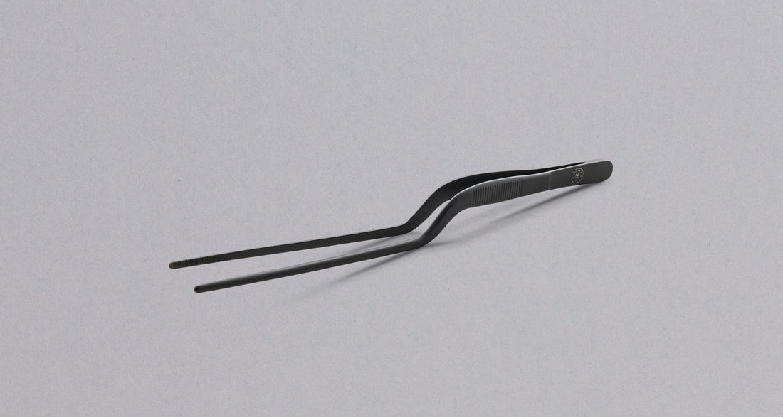 SharpEdge Chef Black Tweezers 200 mm_1