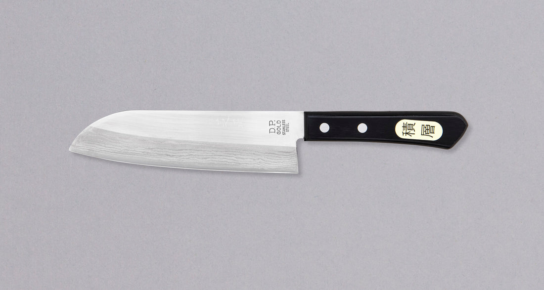 Shibamasa Santoku VG-5 Damascus 170 mm_1