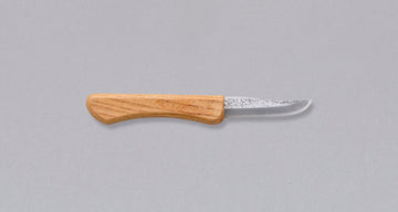 Ikeuchi Petty Carving Shirogami #2 Hammered 60 mm_1