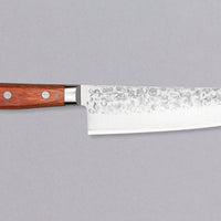 Takamura Santoku Tsuchime Chromax Brown 170 mm_1