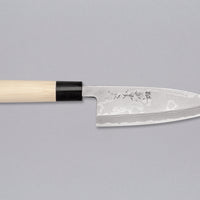 Tanaka Deba Aogami #2 Damascus 135 mm_1