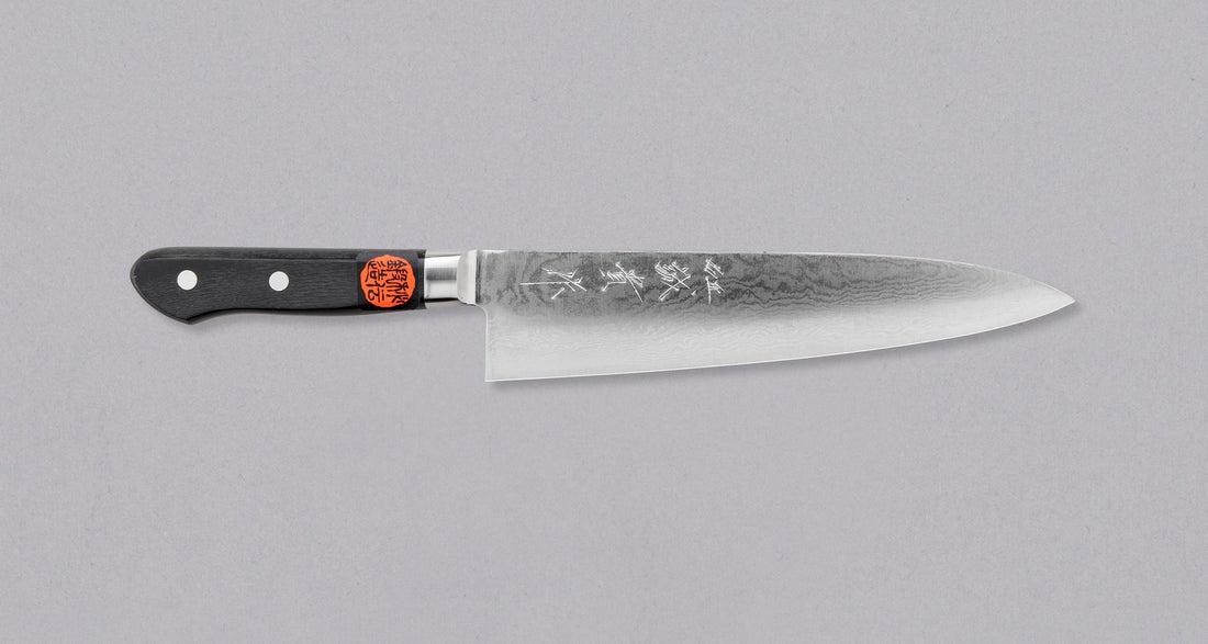 Tanaka Gyuto Kyokko VG-10 Damascus 210 mm_1