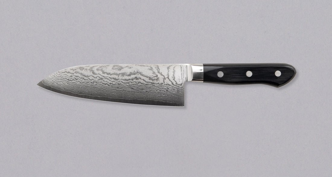 Tanaka Santoku Kyokko VG-10 Damascus 165 mm_2