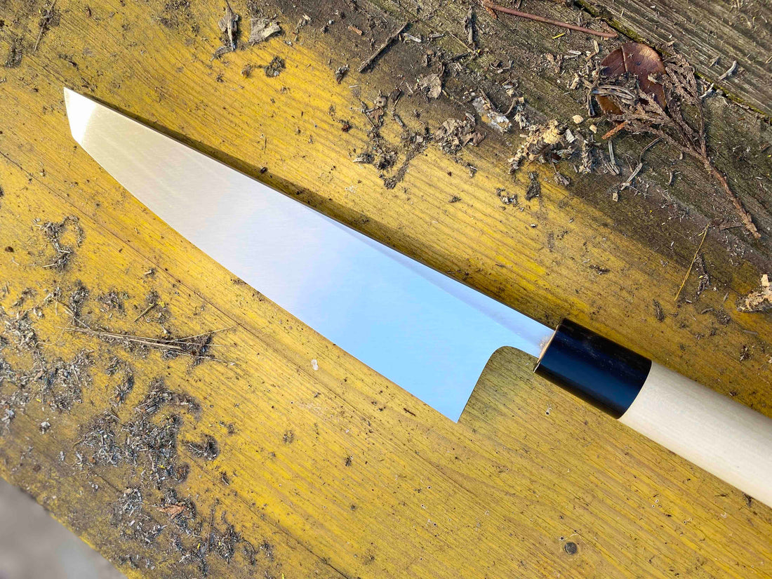 Tohji Sakimaru-Gyuto Shirogami #1 220 mm_6